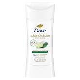 Dove Advanced Care Invisible Cucumber & Cactus Water Antiperspirant Stick 74g